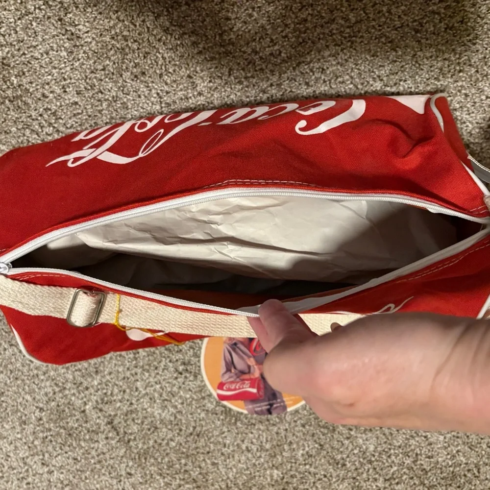 NWT vintage Coca-Cola carryall bag - Picture 4 of 6